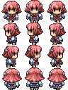 Sprite sheet format for Players